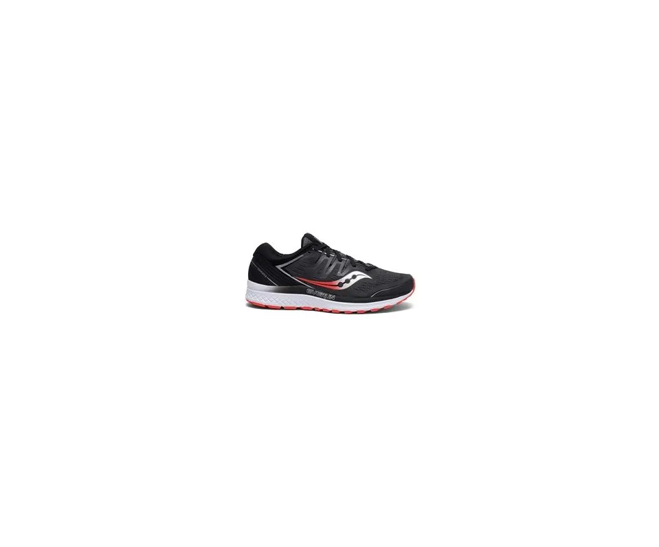 Saucony Everun Guide ISO 2 Men's Running Shoe - Black / Grey