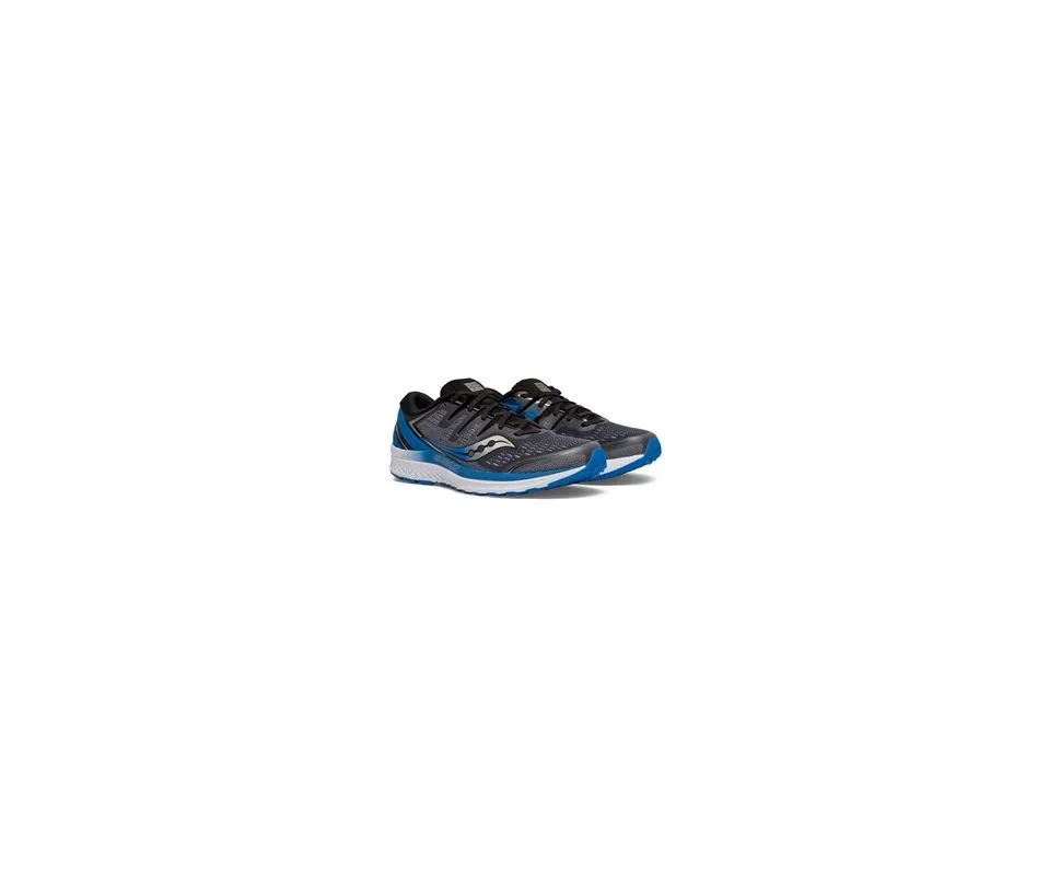 Saucony Everun Guide ISO 2 Men's Running Shoe - Slate / Blue