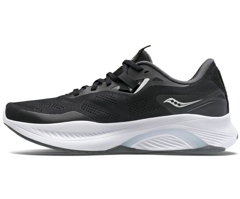 Saucony Guide 15 Men's Running Shoe - Black / White