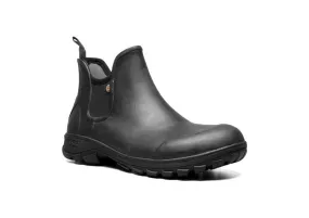 Sauvie Black Slip-On Waterproof Chelsea Boot