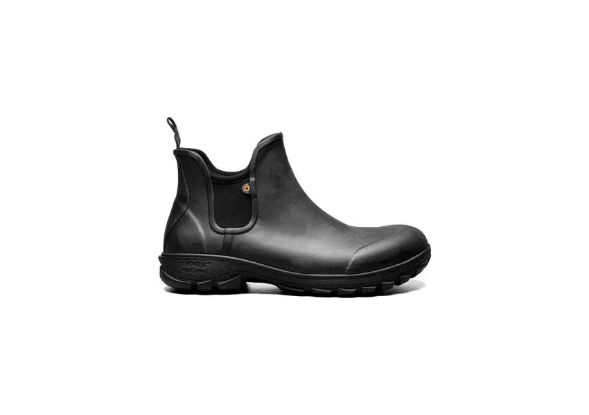 Sauvie Black Slip-On Waterproof Chelsea Boot