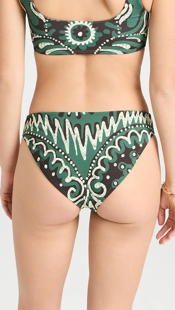 Sea   Charlough Print Bikini Bottoms 