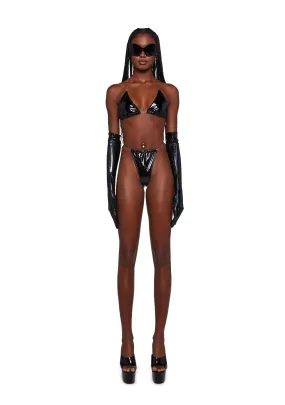 Selective Exposure Bikini Set - Black-