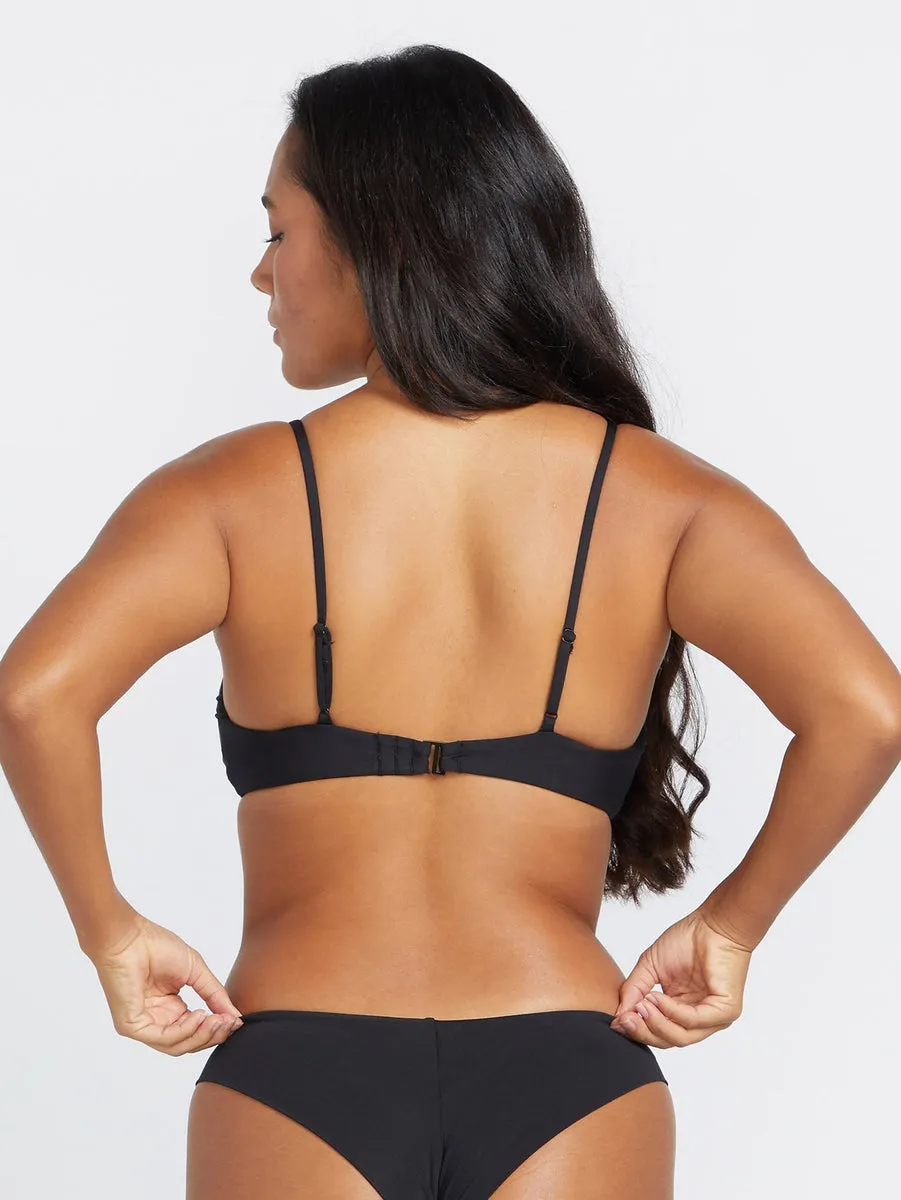 Simply Seamless Bikini Top - BLACK