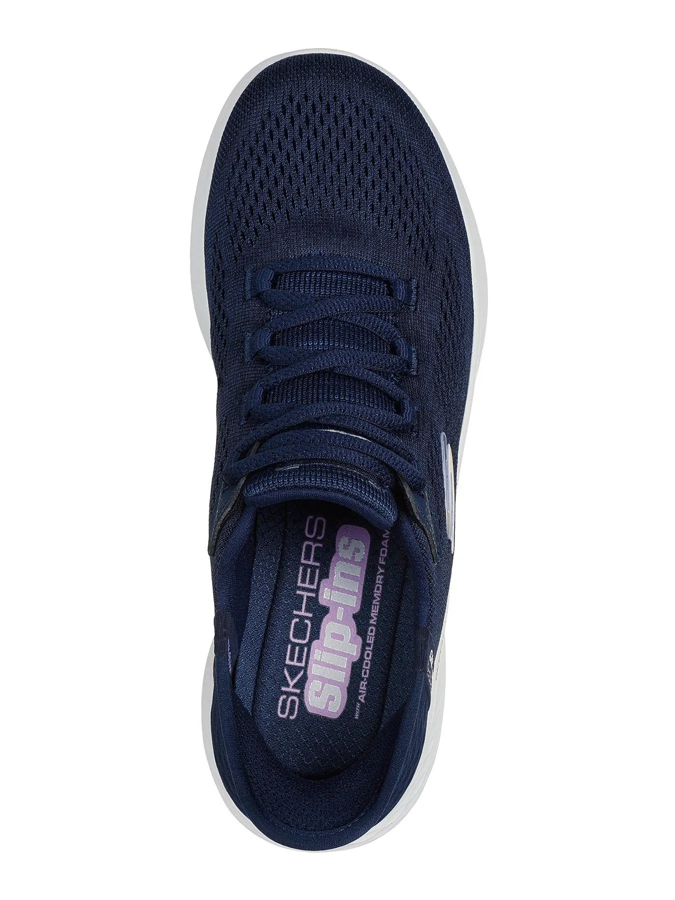 Skechers Skech-lite Pro Engineered Laced Slip-ins Trainers - Navy