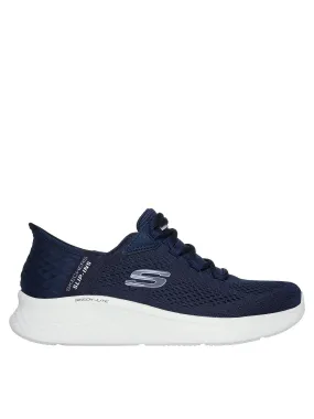 Skechers Skech-lite Pro Engineered Laced Slip-ins Trainers - Navy