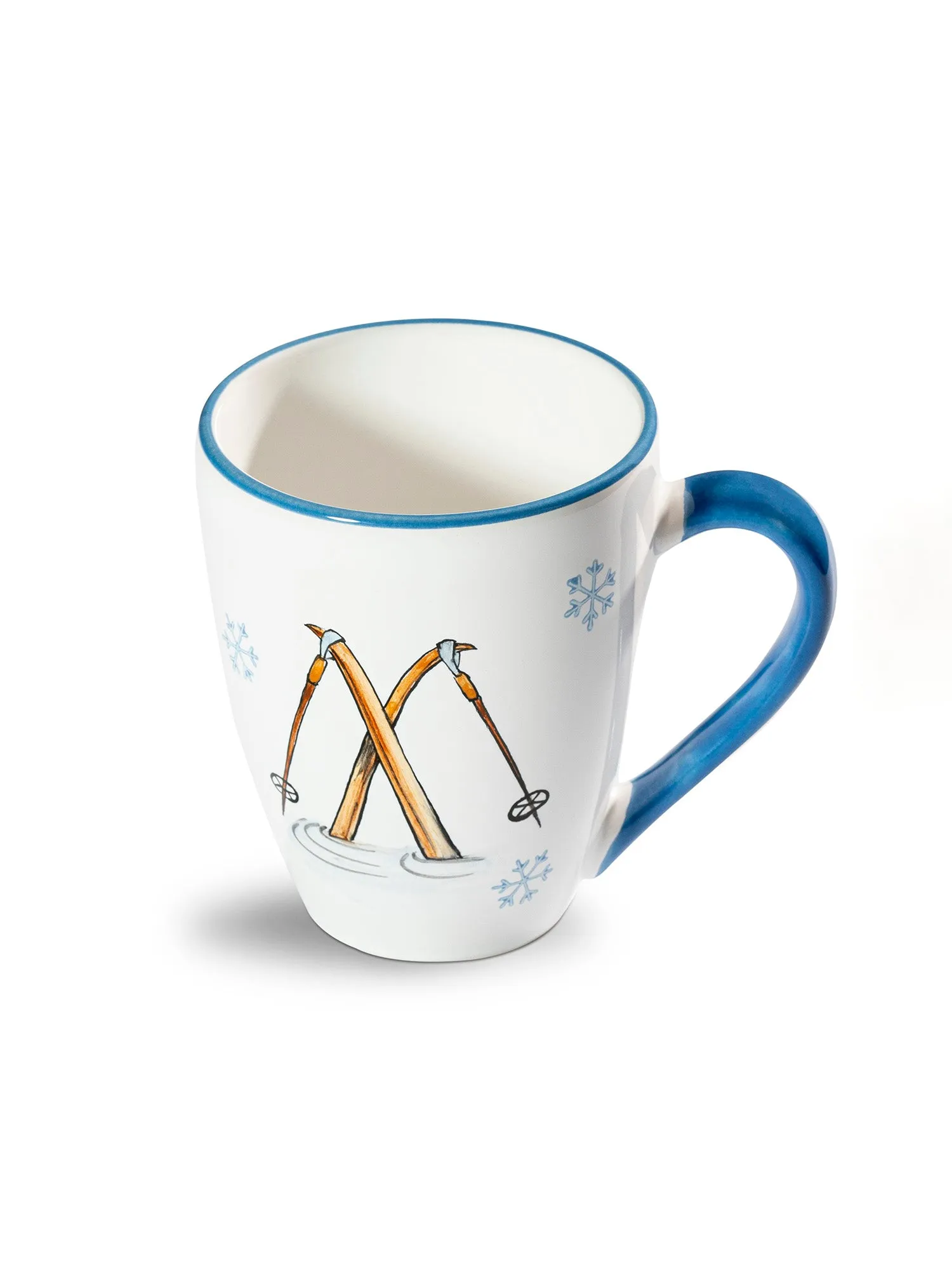 Skis Breakfast Mug