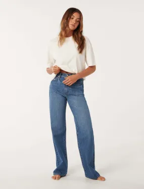 Sky Straight-Leg Jeans