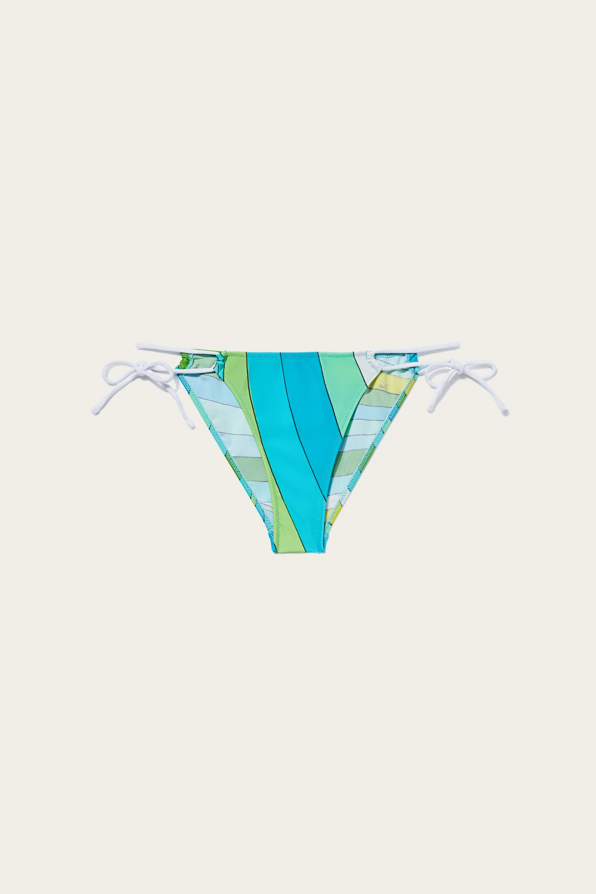 Slip bikini con stampa Iride