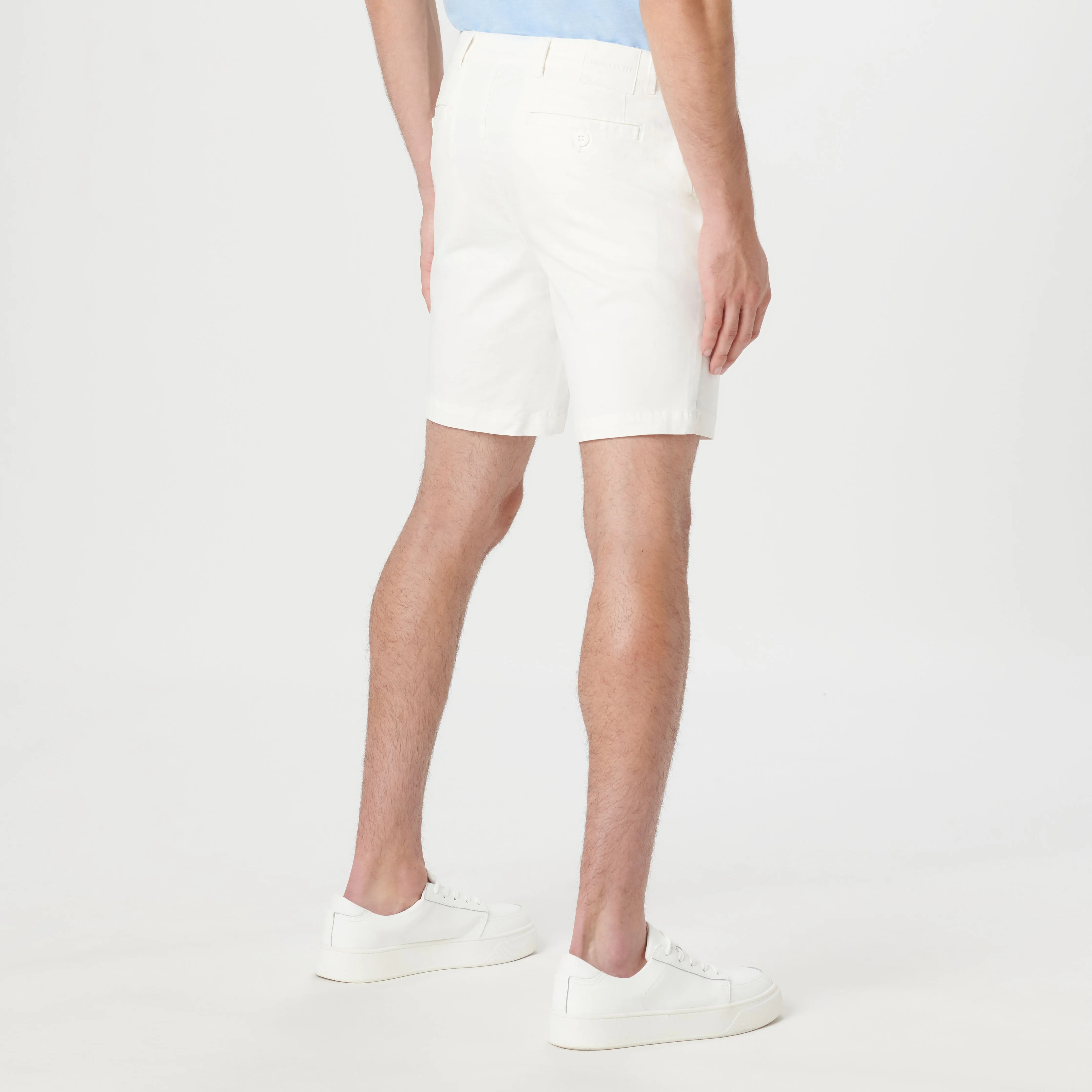 Solid Bermuda Shorts