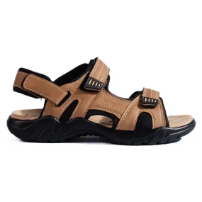 Sports women's brown sandals beige