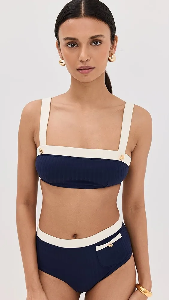 STAUD   Liv Bikini Top 