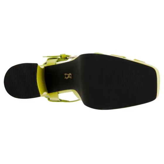 Steve Madden Vocanic Lime Box PU Sandals