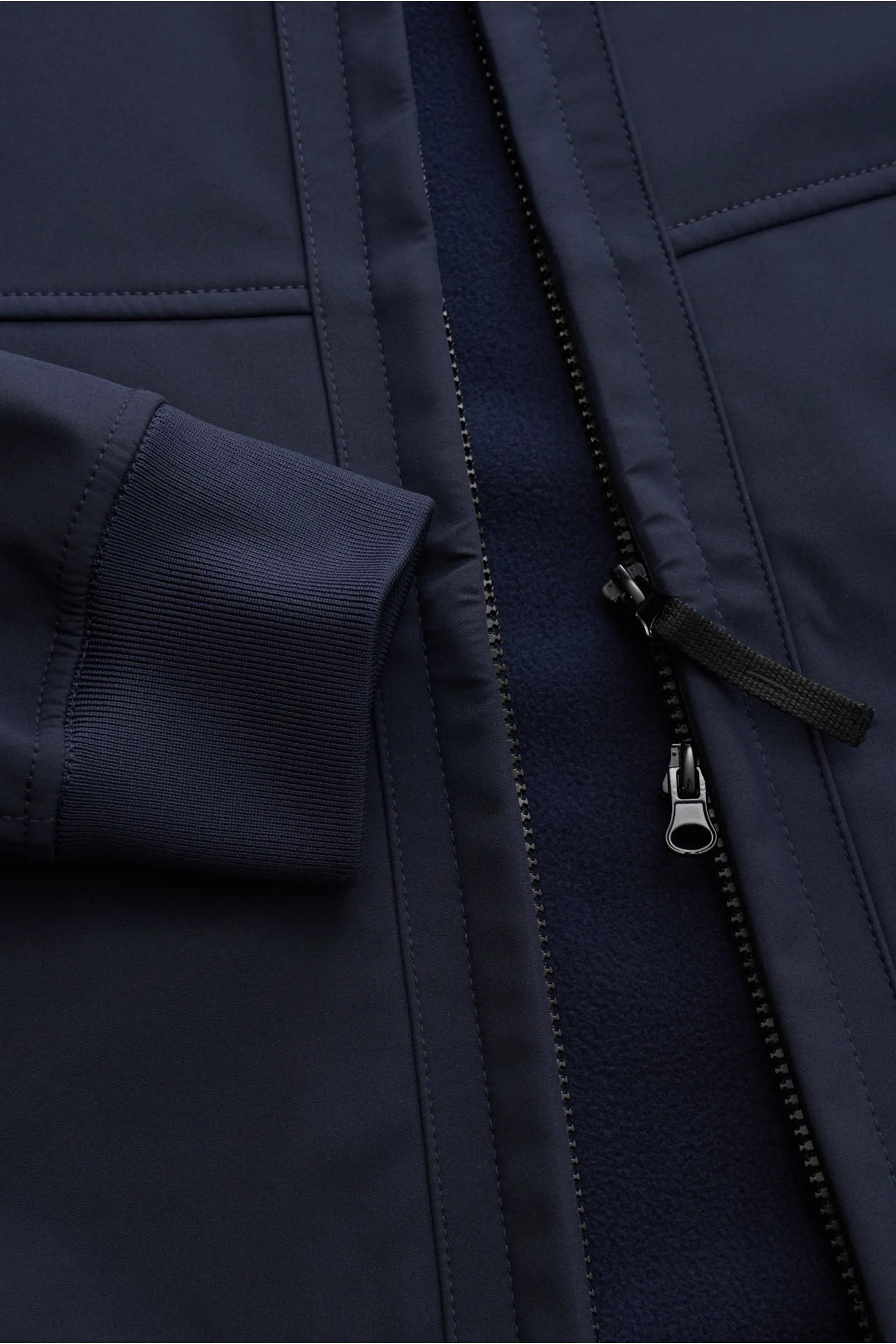 STONE ISLAND softshell jacket 'Soft Shell-R e.dye Technology' navy