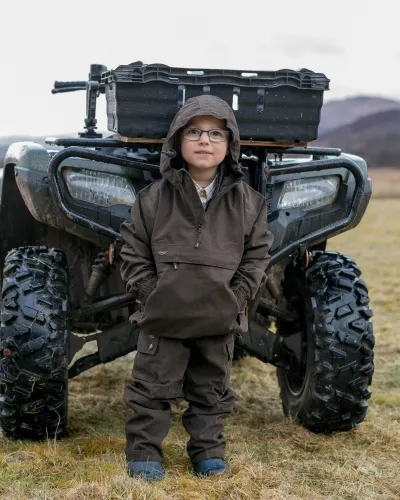 Struther Junior W/P Smock Jacket by Field Pro | Hoggs of Fife