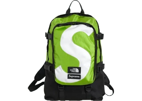 Supreme The North Face S Logo Expedition Backpack Lime