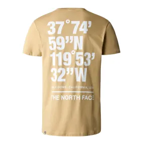 The North Face Coordinates T-Shirt Khaki Stone