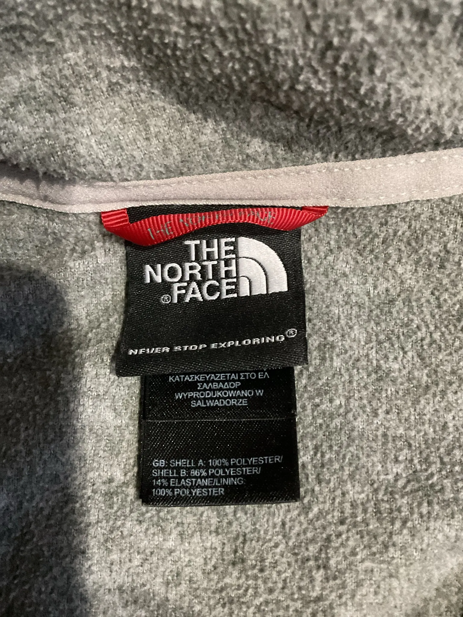 The North Face Flash Dry 1/4 Zip  Fleece Men's S