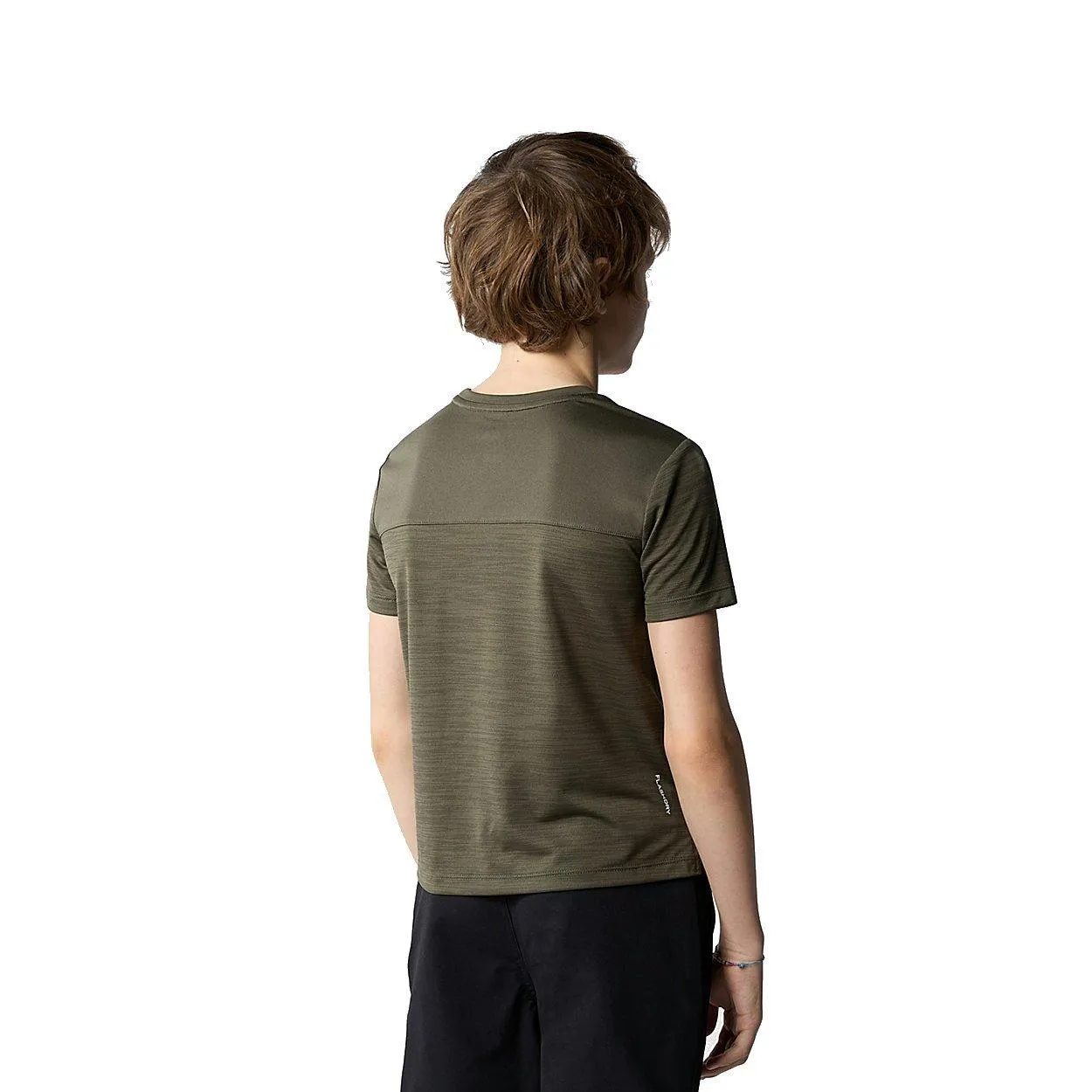 The North Face Kids' Never Stop Short-Sleeve T-Shirt - Green | George Fisher