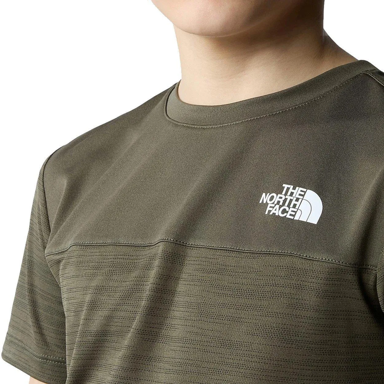 The North Face Kids' Never Stop Short-Sleeve T-Shirt - Green | George Fisher