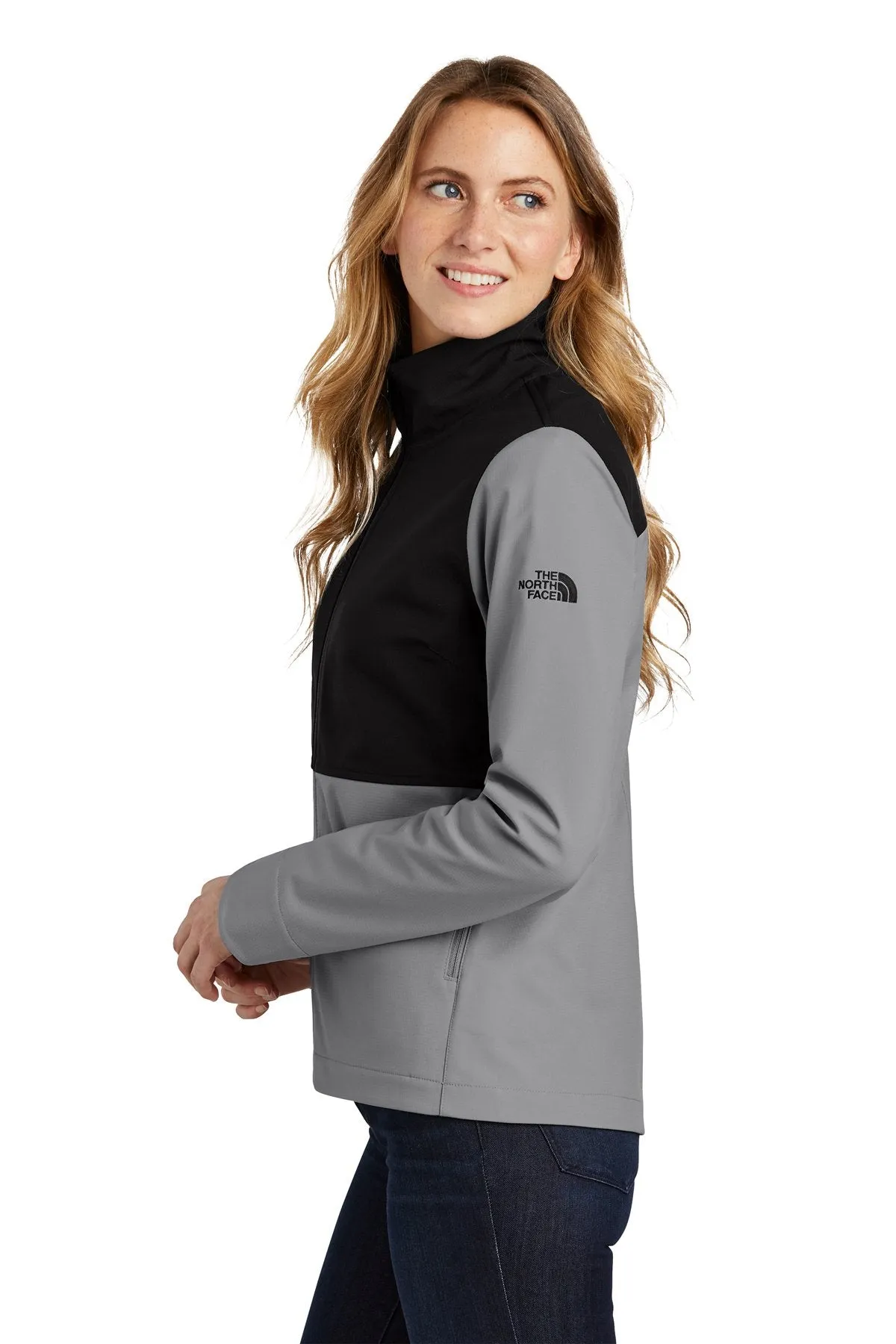 The North Face Ladies Castle Rock Soft Shell Jacket NF0A5541 Mid Grey