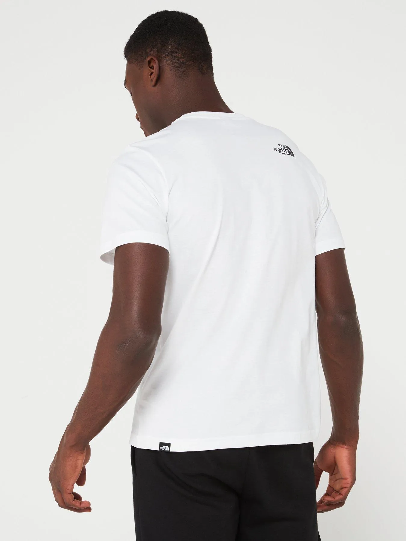 THE NORTH FACE Men's Short Sleeve Simple Dome Tee - White