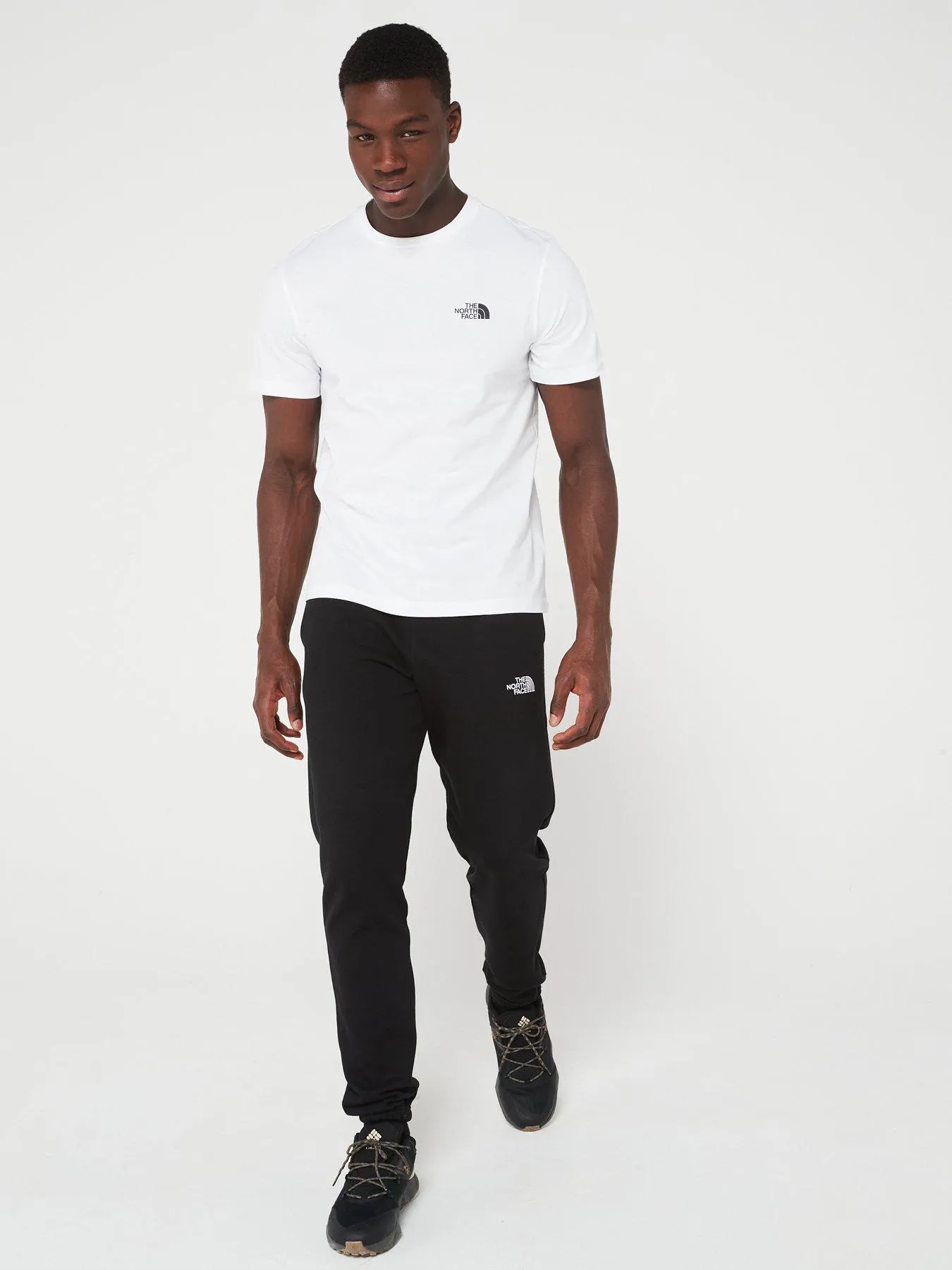 THE NORTH FACE Men's Short Sleeve Simple Dome Tee - White