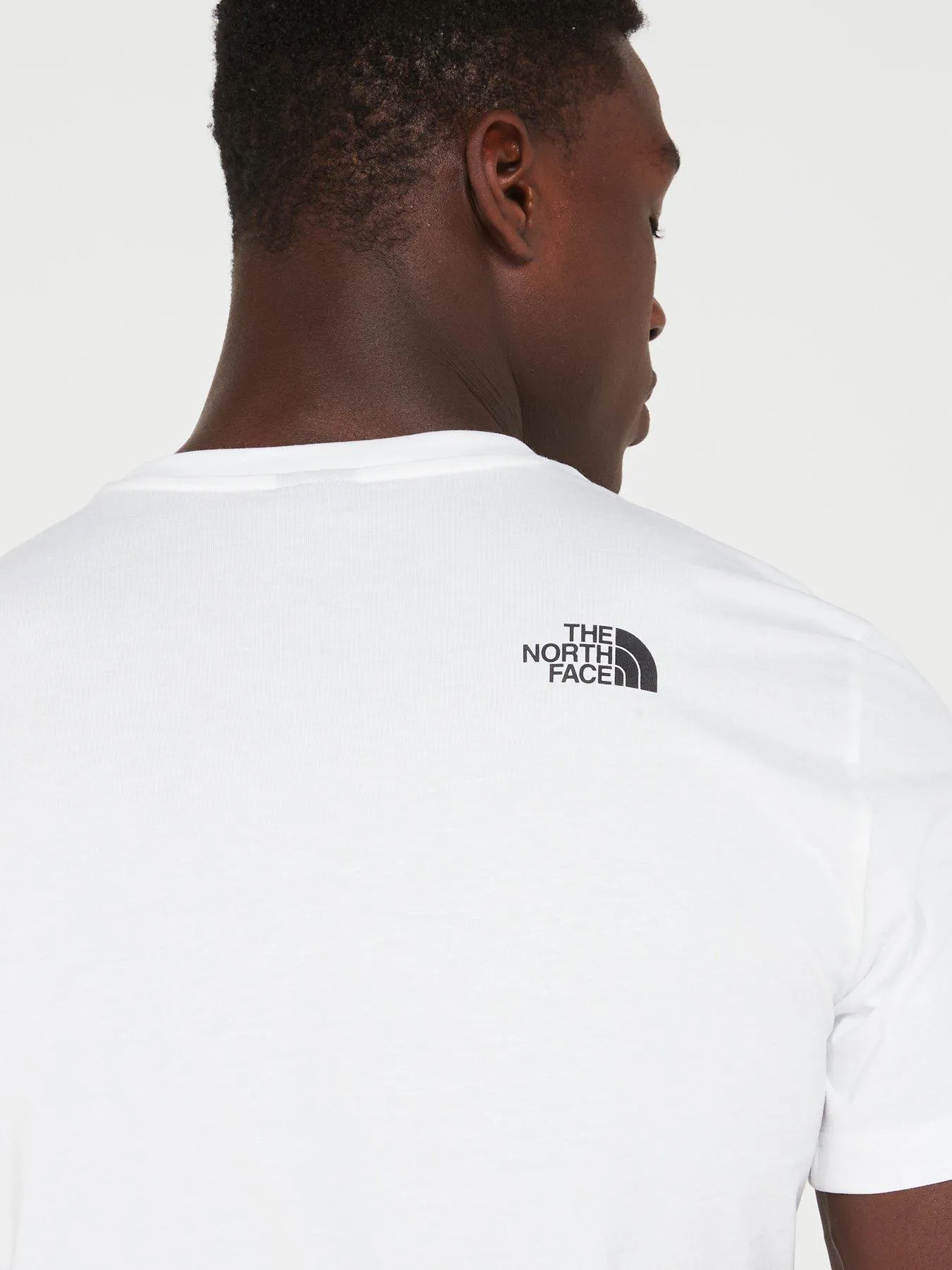 THE NORTH FACE Men's Short Sleeve Simple Dome Tee - White