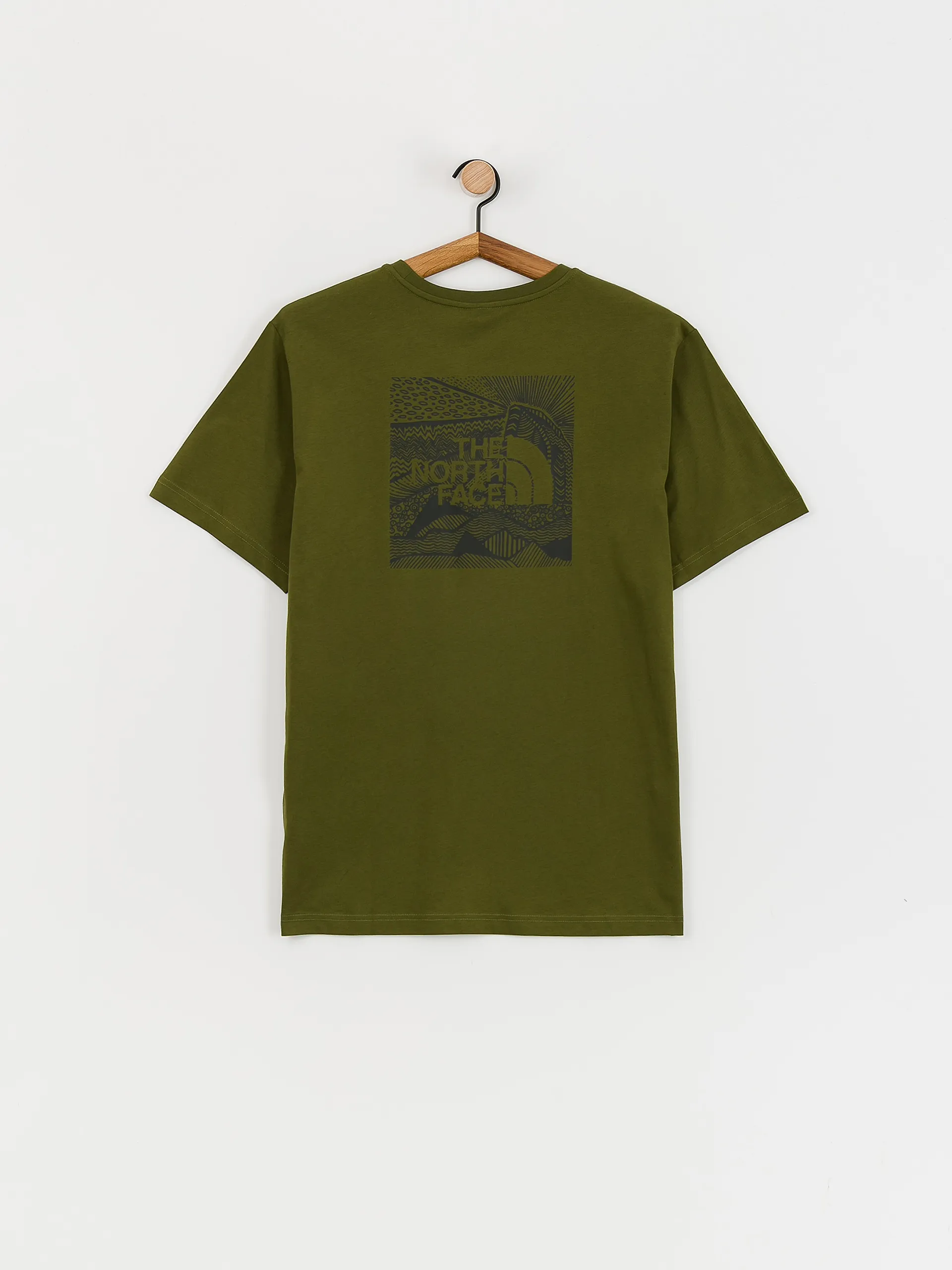 The North Face Redbox Celebration T-Shirt (forest olive)