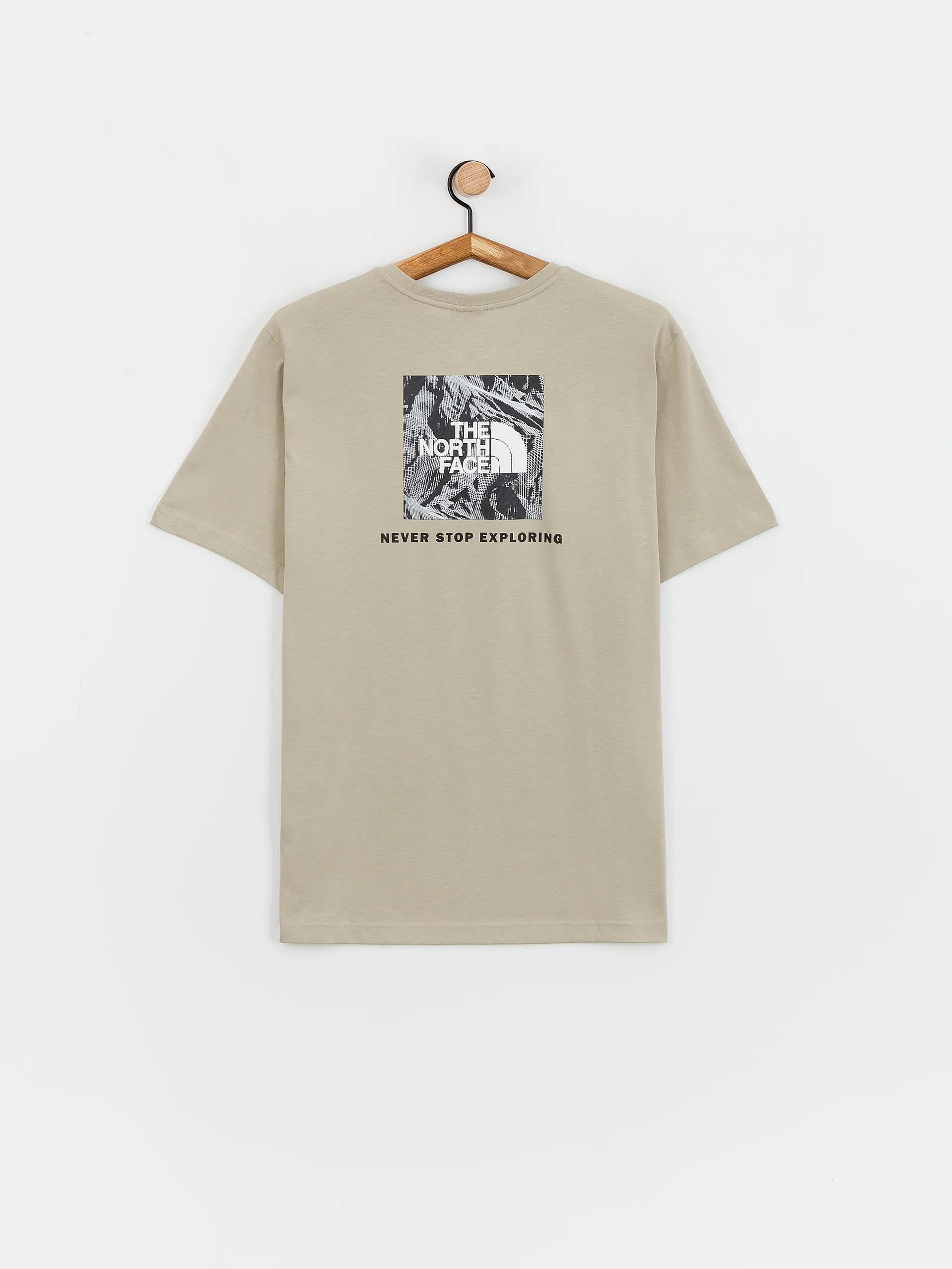 The North Face Redbox Graphic Infill 2 T-Shirt (clay grey/tnf black 3d)