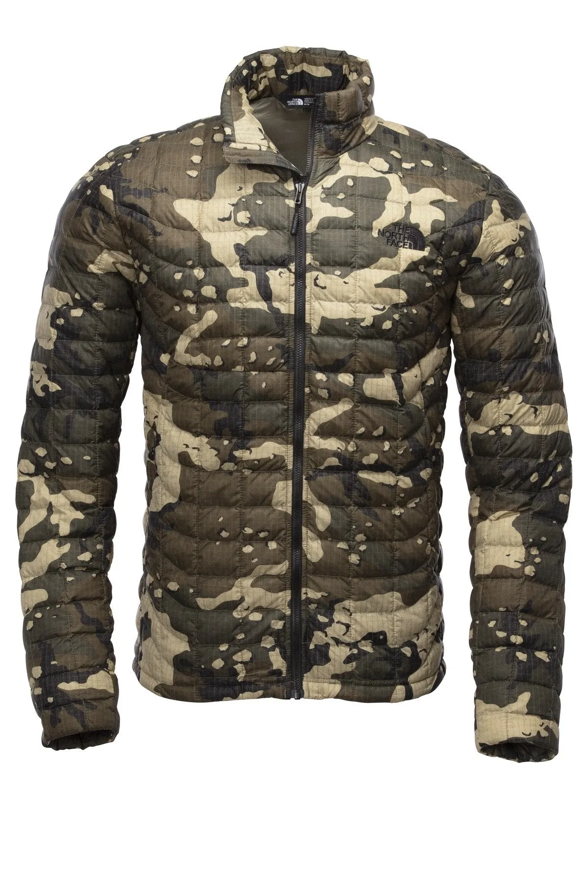 The North Face ThermoBall Trekker Jacket NF0A3LH2 Burnt Olive Woodchip Camo Print