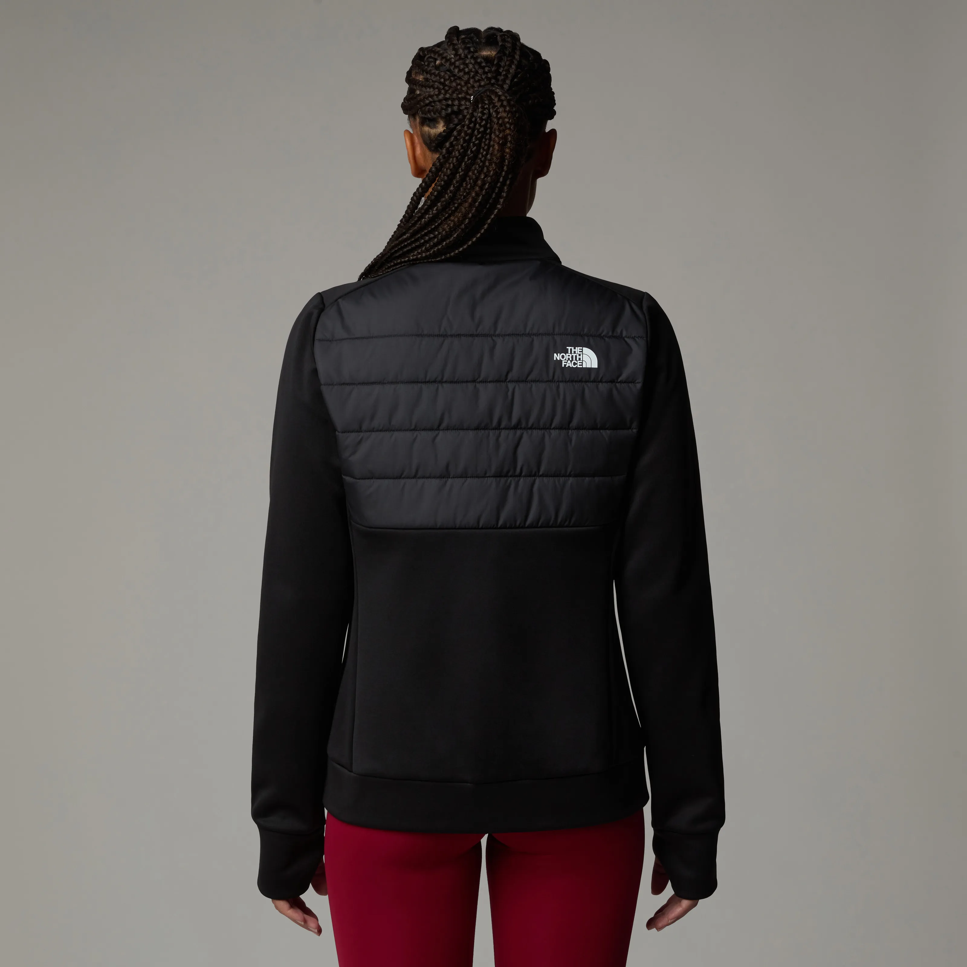 The North Face Women's Reaxion Hybrid Jacket TNF Black/Asphalt Grey | Buy The North Face Women's Reaxion Hybrid Jacket