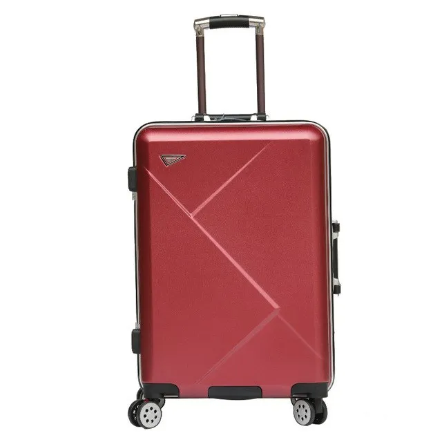 Travel Tale Fashion Aluminum Frame  Abs+Pc Suitcase Carry On Spinner Customs Lock Wheel Travel