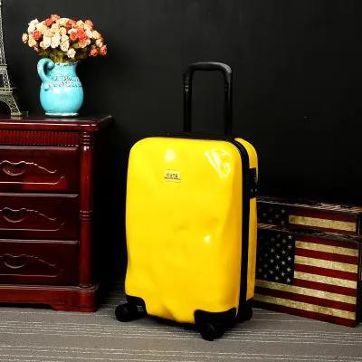 Travel Tale Fashion Personality Meteorites Abs+Pc 20/24/28 Inch Suitcase Carry On Spinner Customs