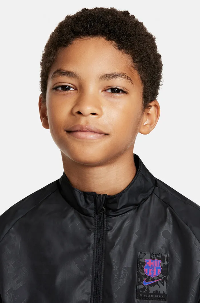 Waterproof Jacket Bara Nike in black - Junior