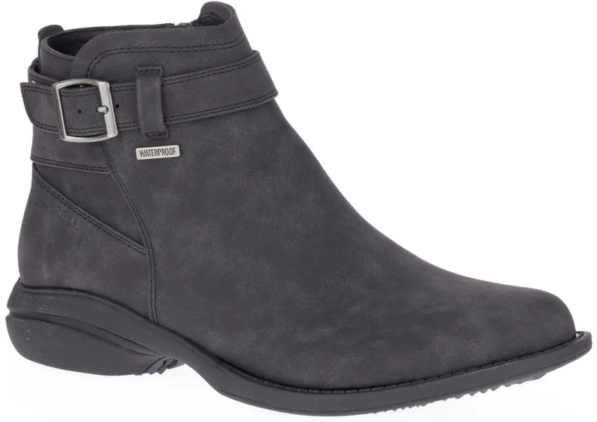 Westbrook Bluff Black Waterproof Ankle Boot