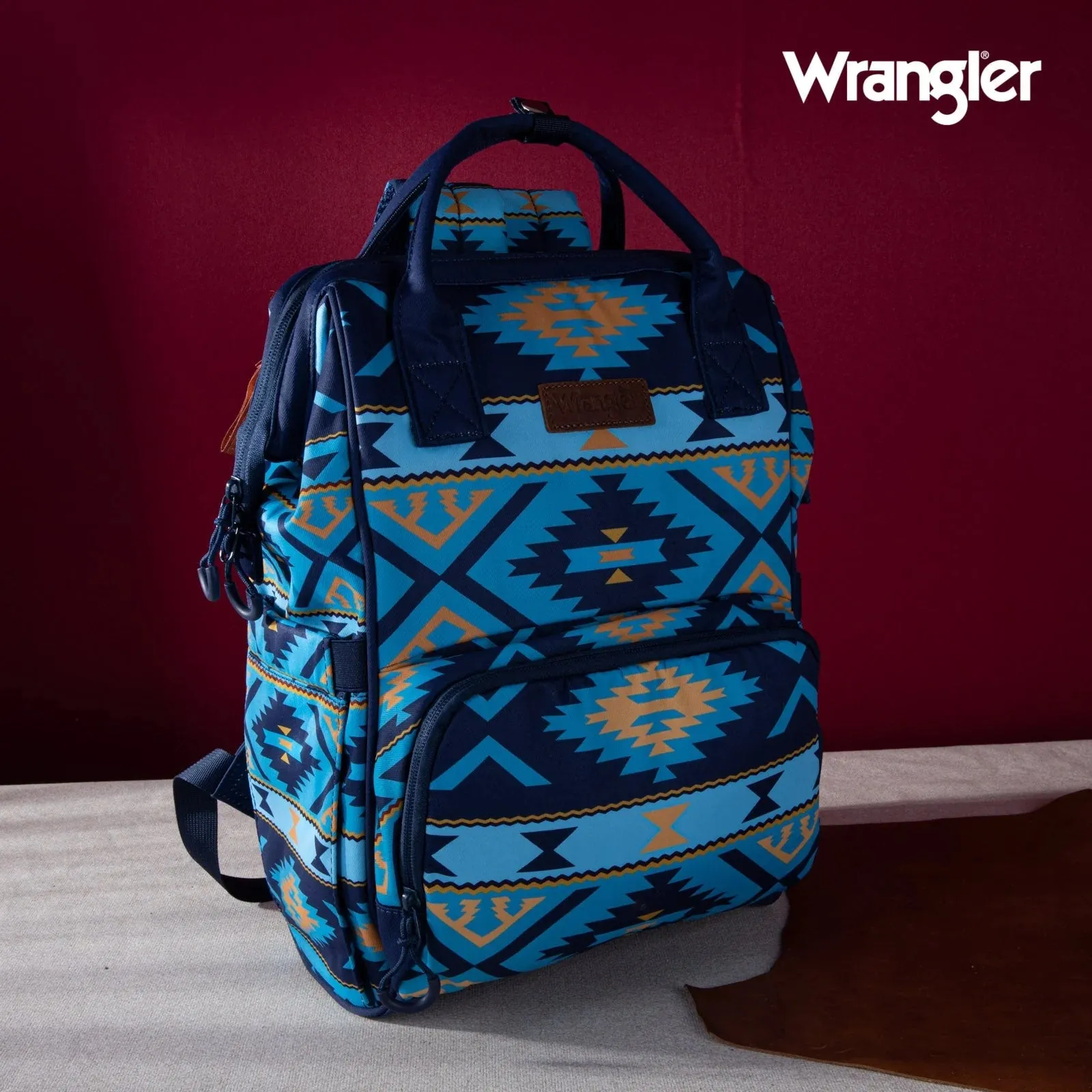 WG2204 Wrangler Aztec Print Callie Backpack