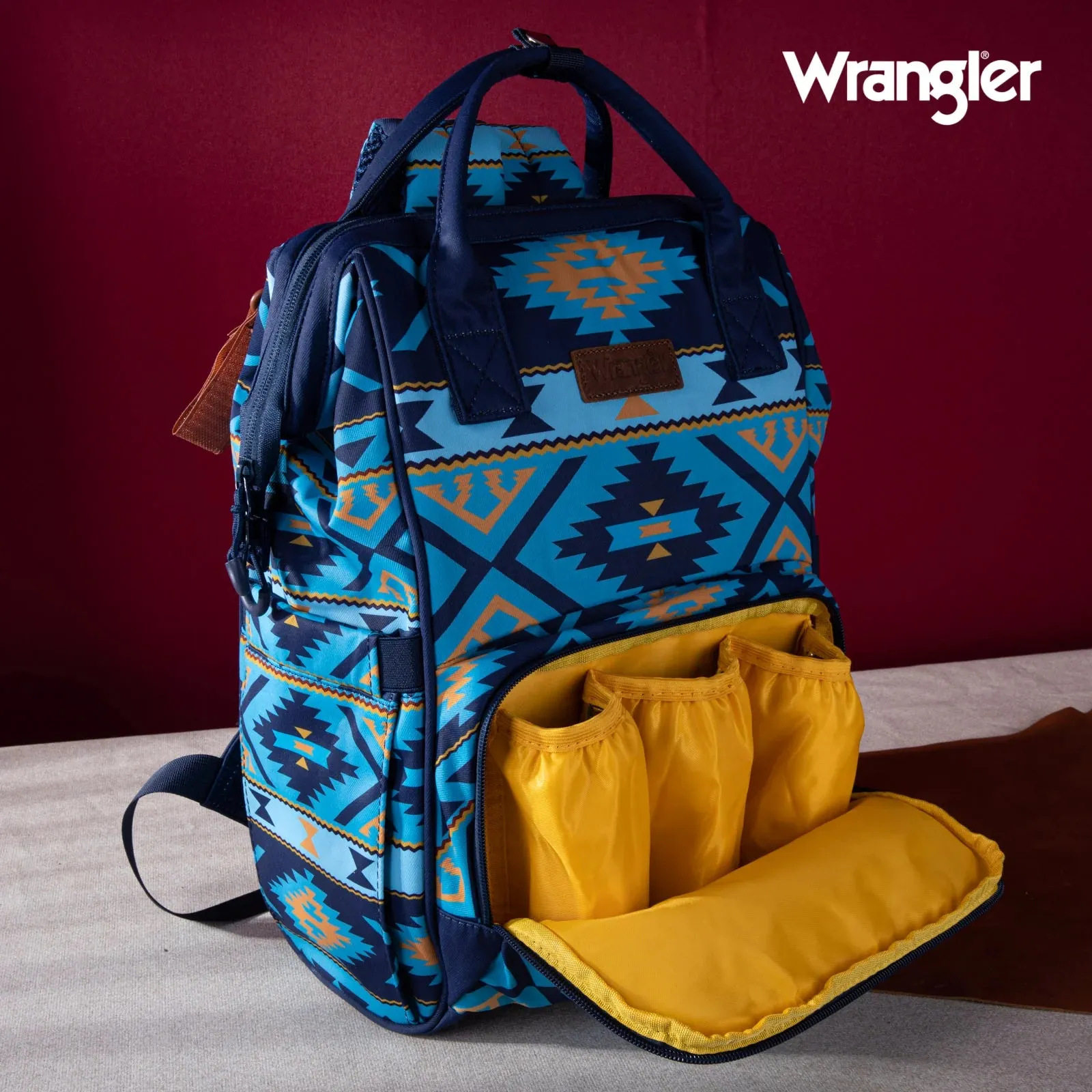 WG2204 Wrangler Aztec Print Callie Backpack