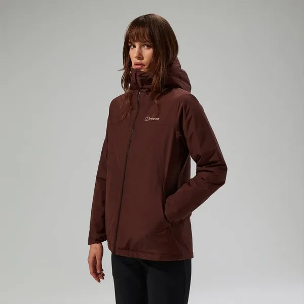 Women's Deluge Pro 3.0 Insulated Waterproof Jacket - Brown