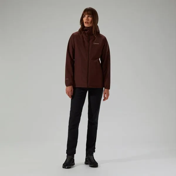 Women's Deluge Pro 3.0 Insulated Waterproof Jacket - Brown