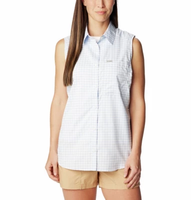 Women's Columbia Anytime Lite Sleeveless Button Up Shirt