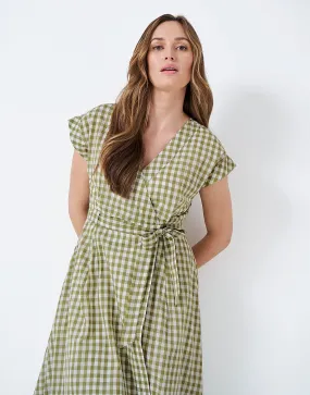 Women's Gemma Wrap Dress from Crew Clothing Company