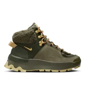 Women's Nike City Classic Premium Waterproof Boot Cargo Khaki Sesame