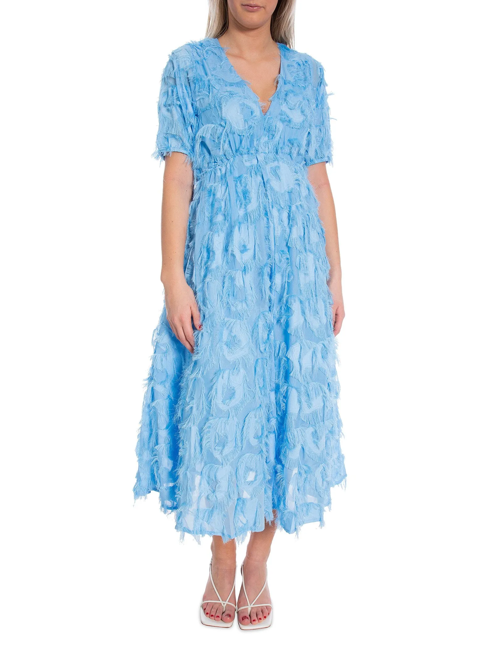 YAS DRESS PAZYLLA MIDI DRESS ALASKAN BLUE