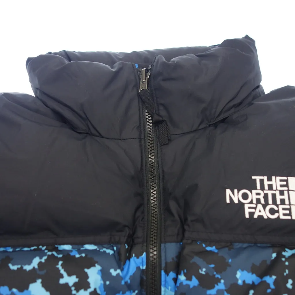 新品同様◆ザ ノースフェイス ダウンジャケット ヌプシ NF0A3C8D レディース ブルー系 サイズXL THE NORTH FACE【AFA20】