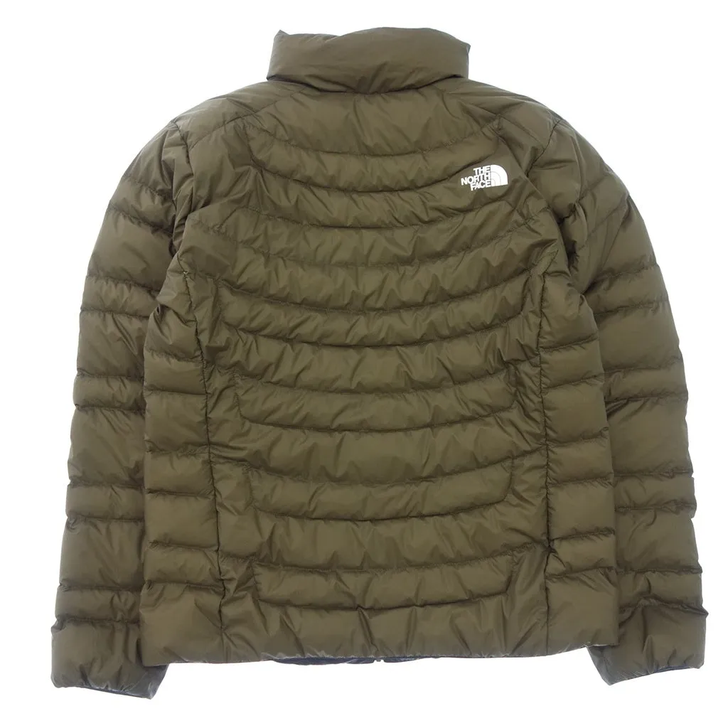 美品◆ザ ノースフェイス ダウンジャケット サンダージャケット NY32012 メンズ サイズL ブラウン THE NORTH FACE【AFB30】